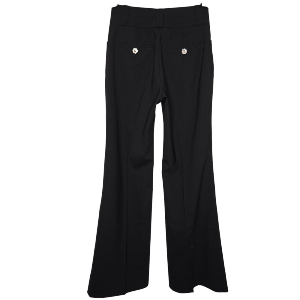 Burberry Black Wide-Leg Trousers - Picture 2 of 12